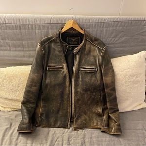 Men’s Top Gun Leather Jacket